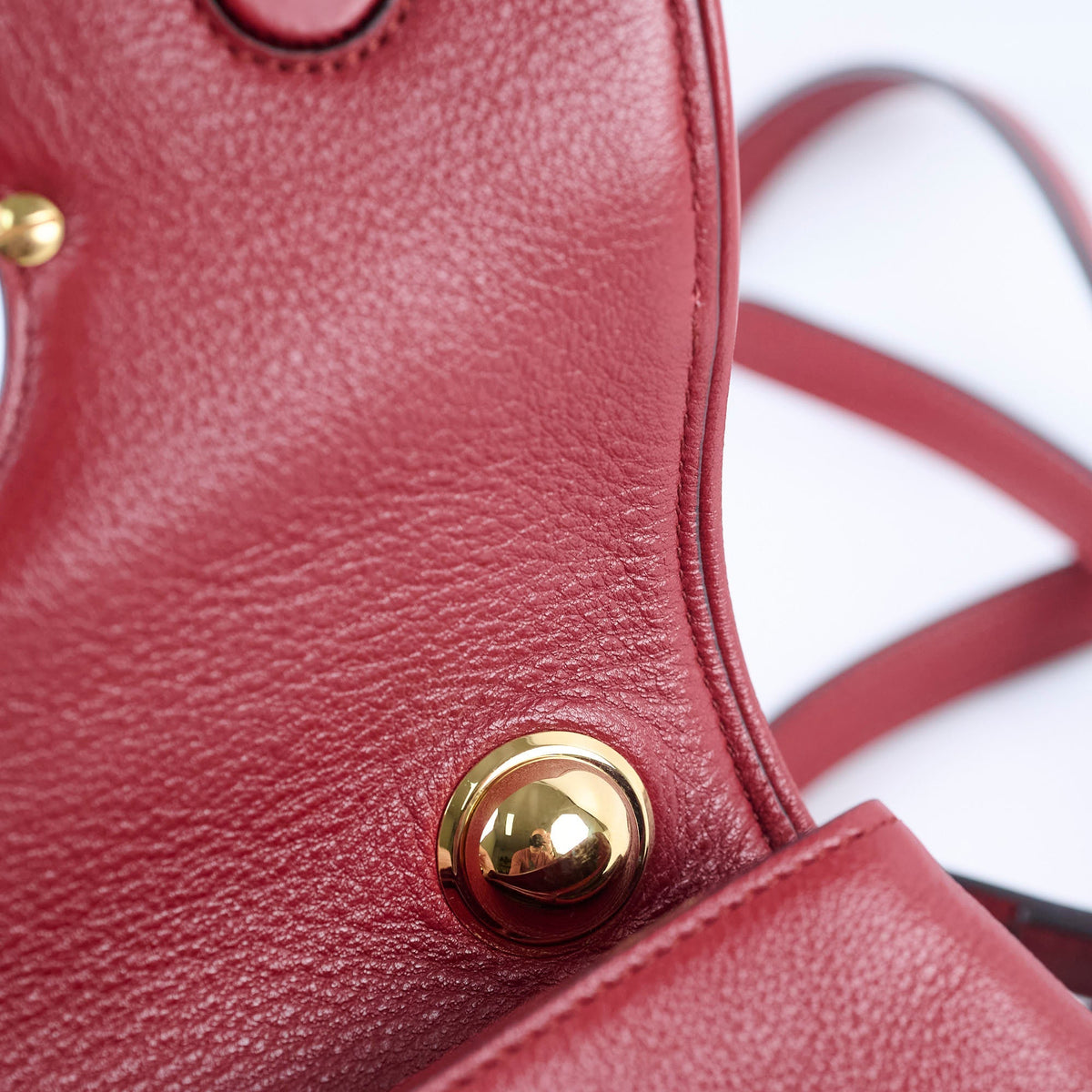 Gucci Blondie Mini Shoulder Bag Dark Red - photo 12