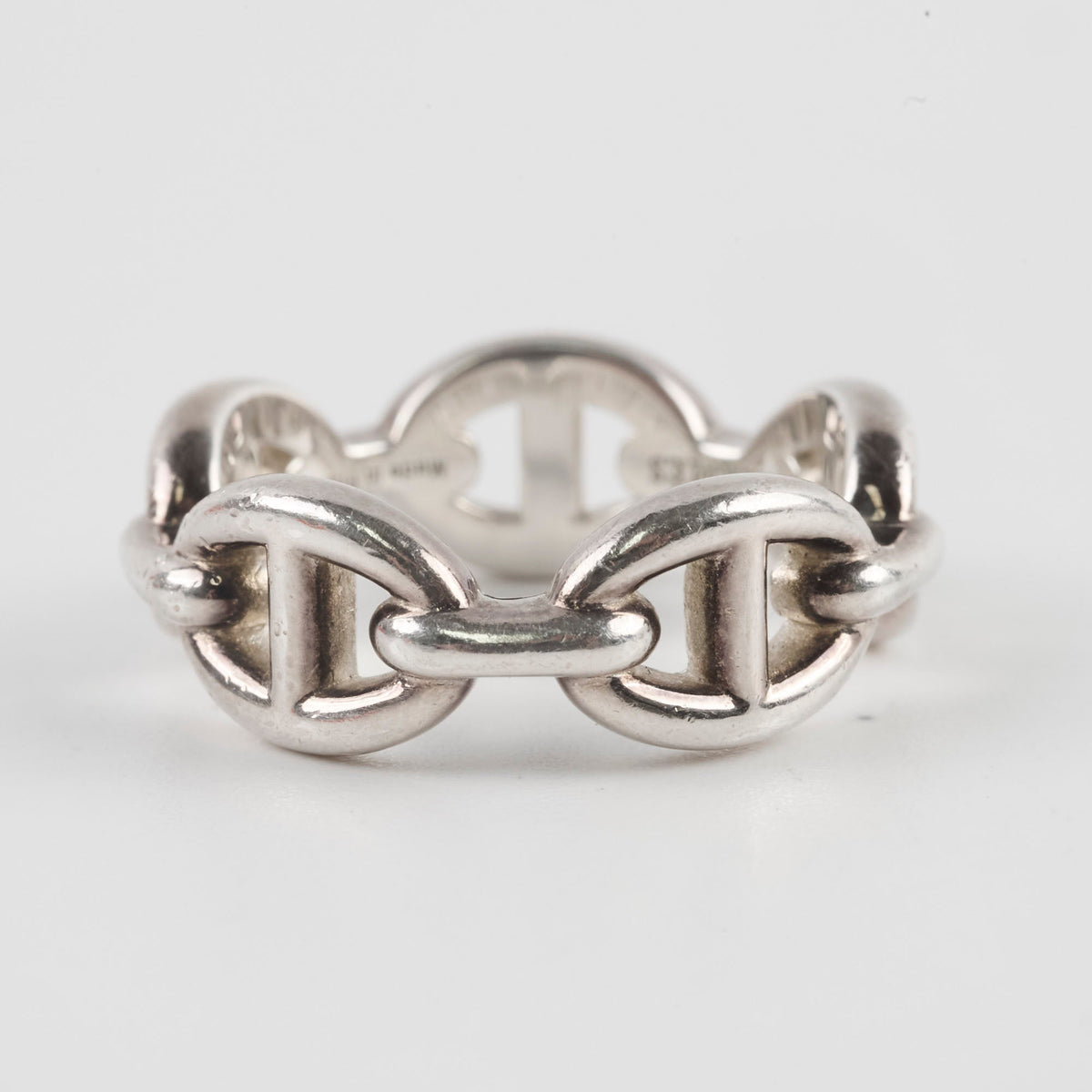Hermes Chaine D'ancre Enchainee Ring Small Model Size 53 - photo 2
