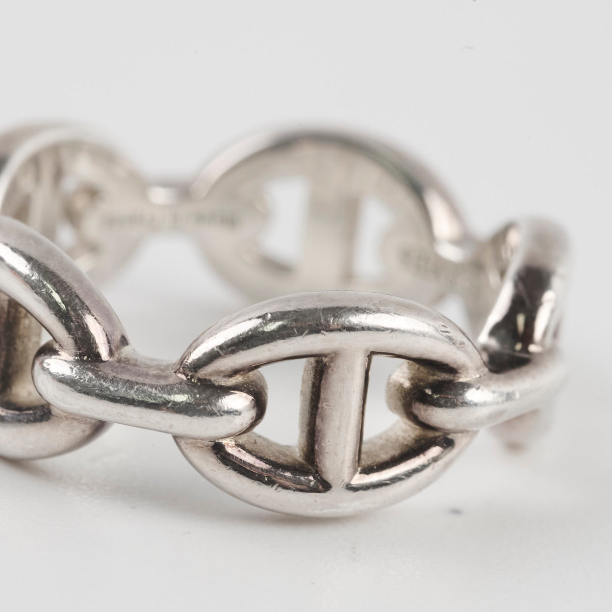 Hermes Chaine D'ancre Enchainee Ring Small Model Size 53 - photo 3
