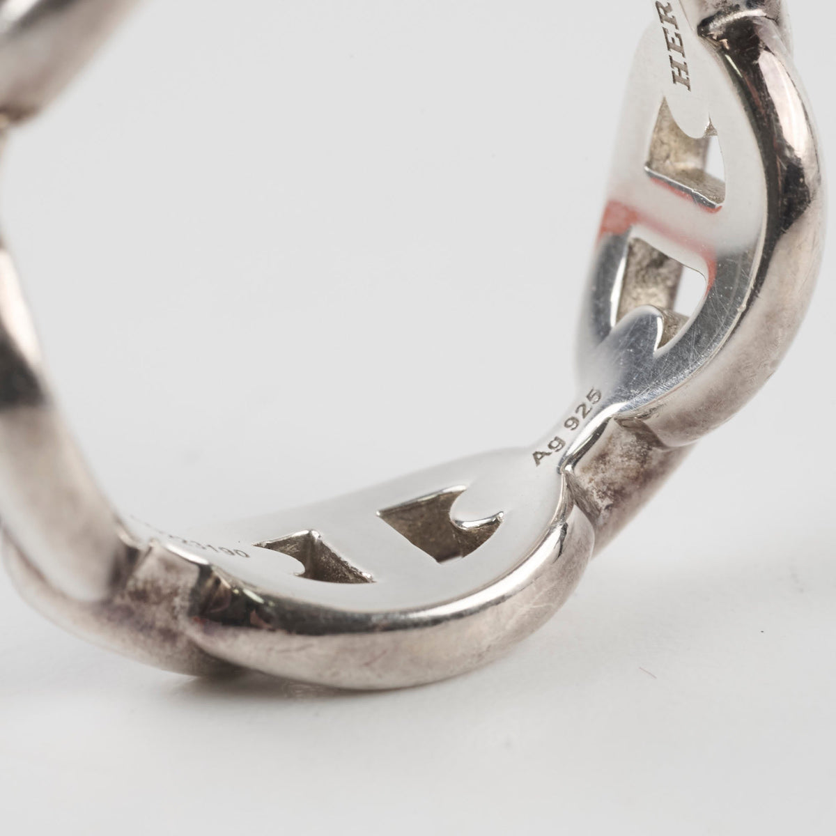 Hermes Chaine D'ancre Enchainee Ring Small Model Size 53 - photo 4