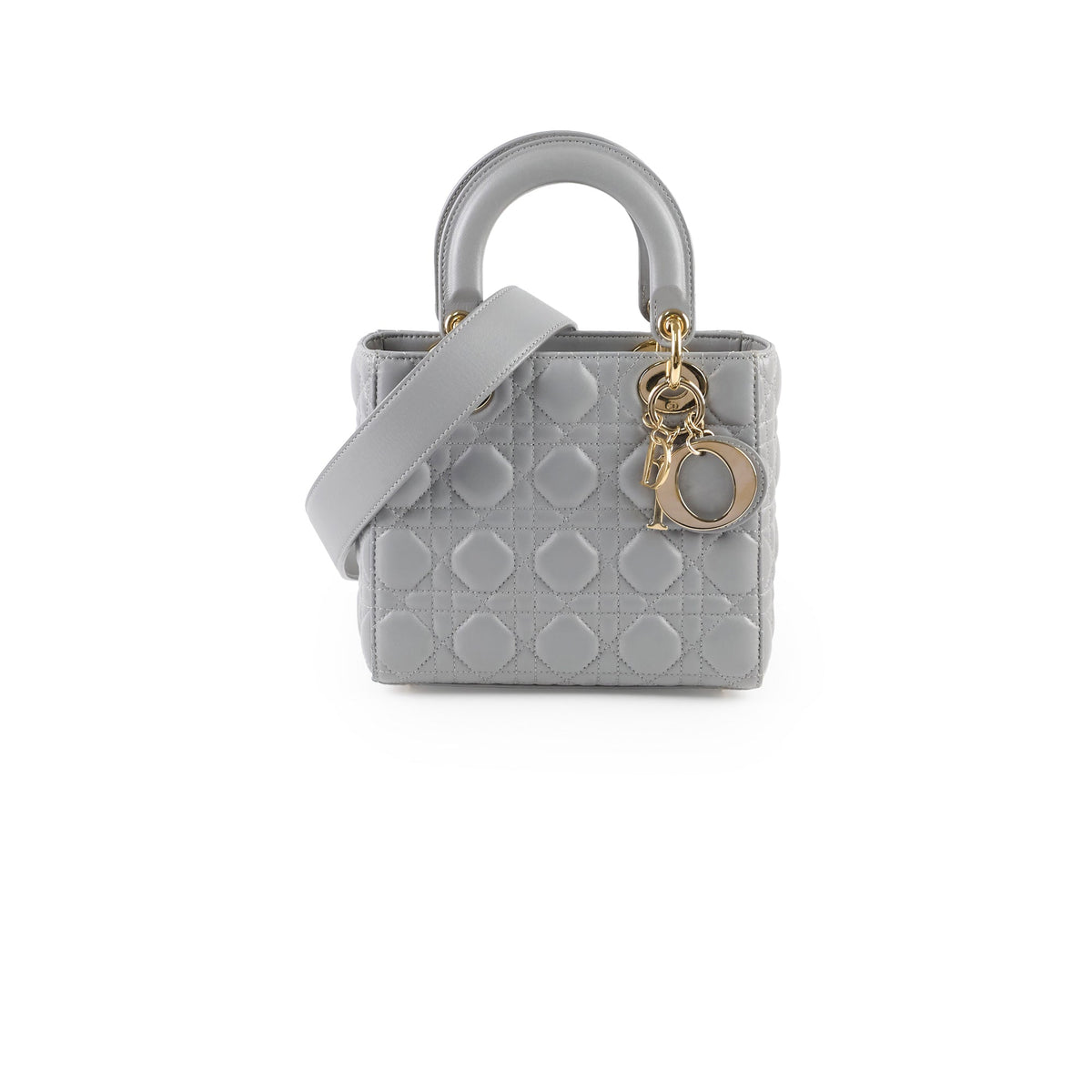 Christian Dior Small Lady Dior Grey - photo 1