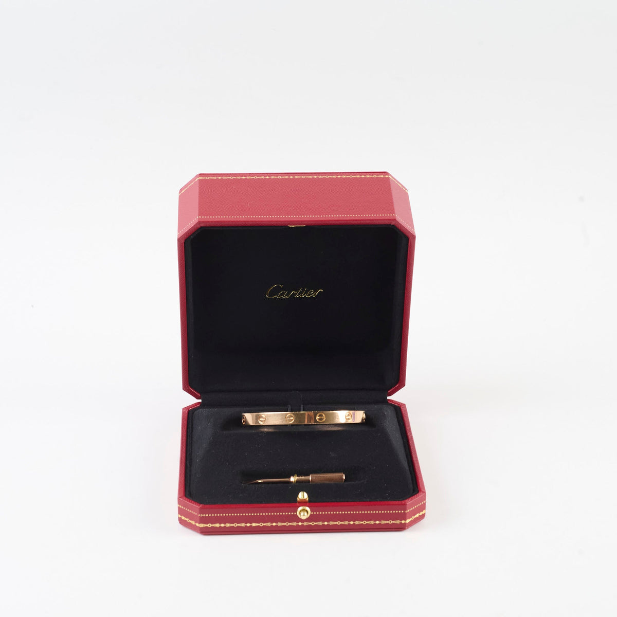 Cartier Love Bracelet Classic Model Size 18 Pink Gold - photo 2