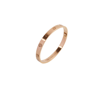 Cartier Love Bracelet Classic Model Size 18 Pink Gold - photo 1