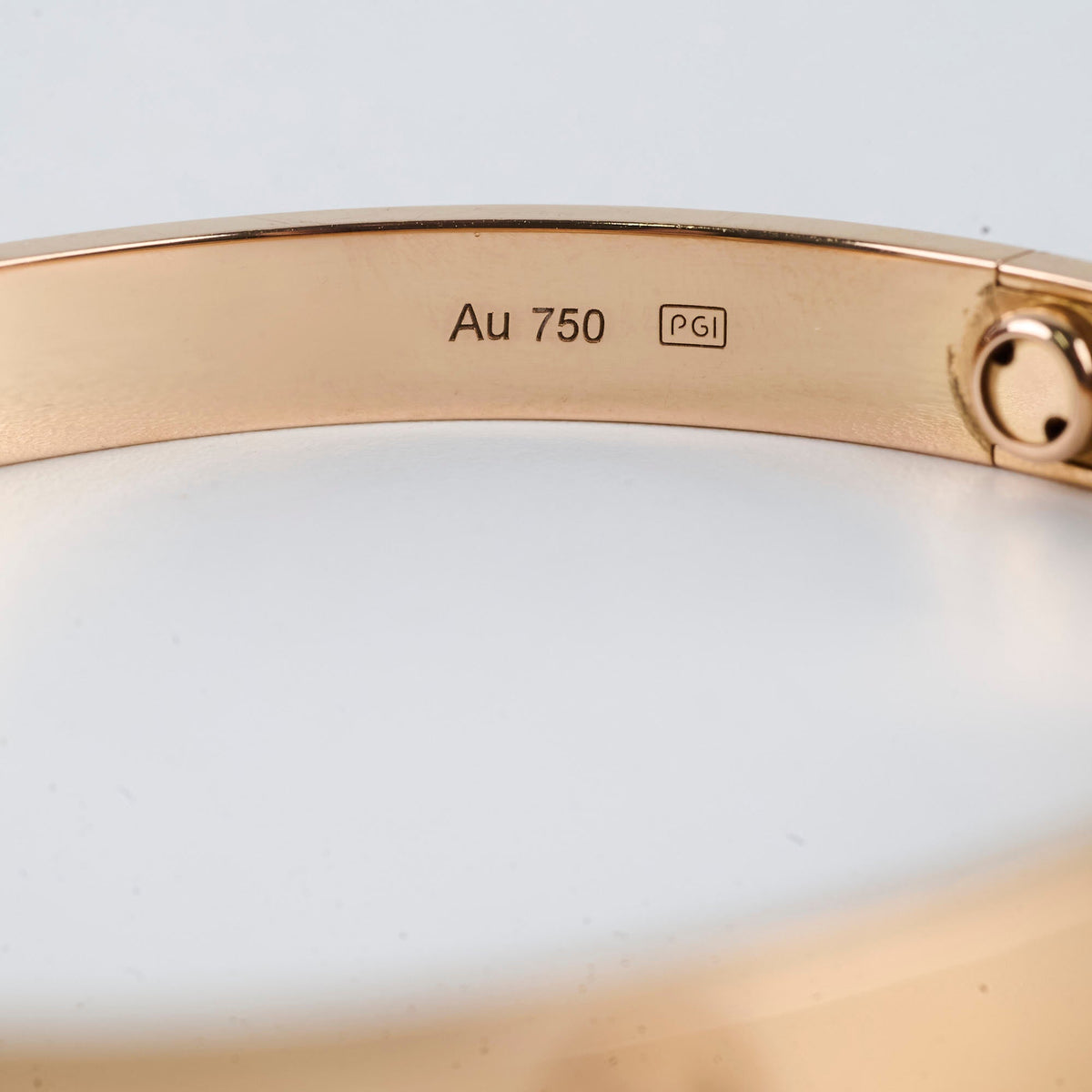 Cartier Love Bracelet Classic Model Size 18 Pink Gold - photo 7