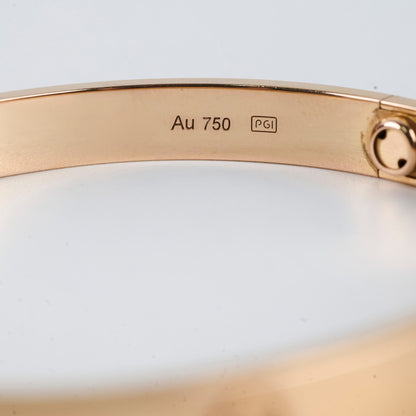 Cartier Love Bracelet Classic Model Size 18 Pink Gold - photo 7