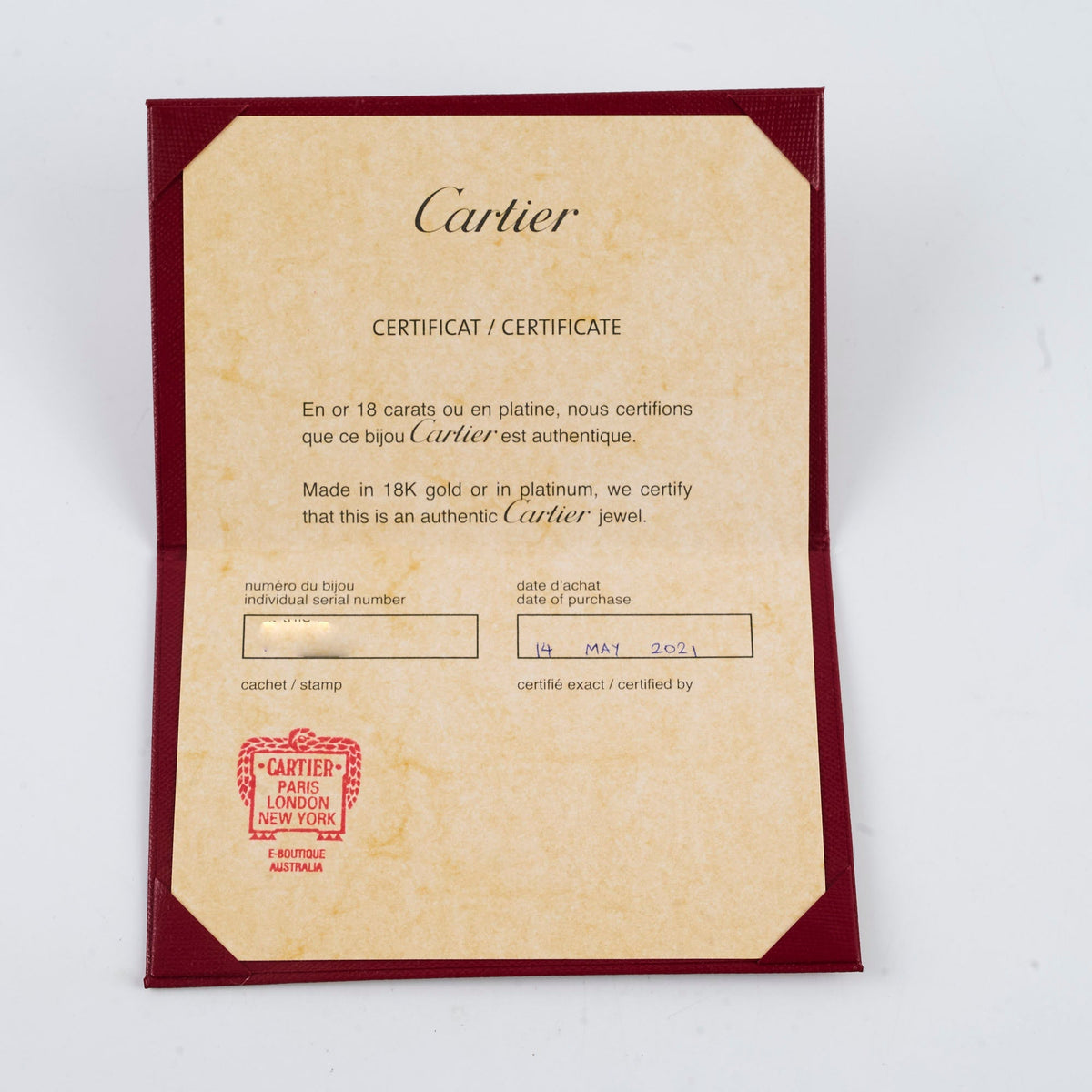 Cartier Love Bracelet Classic Model Size 18 Pink Gold - photo 8