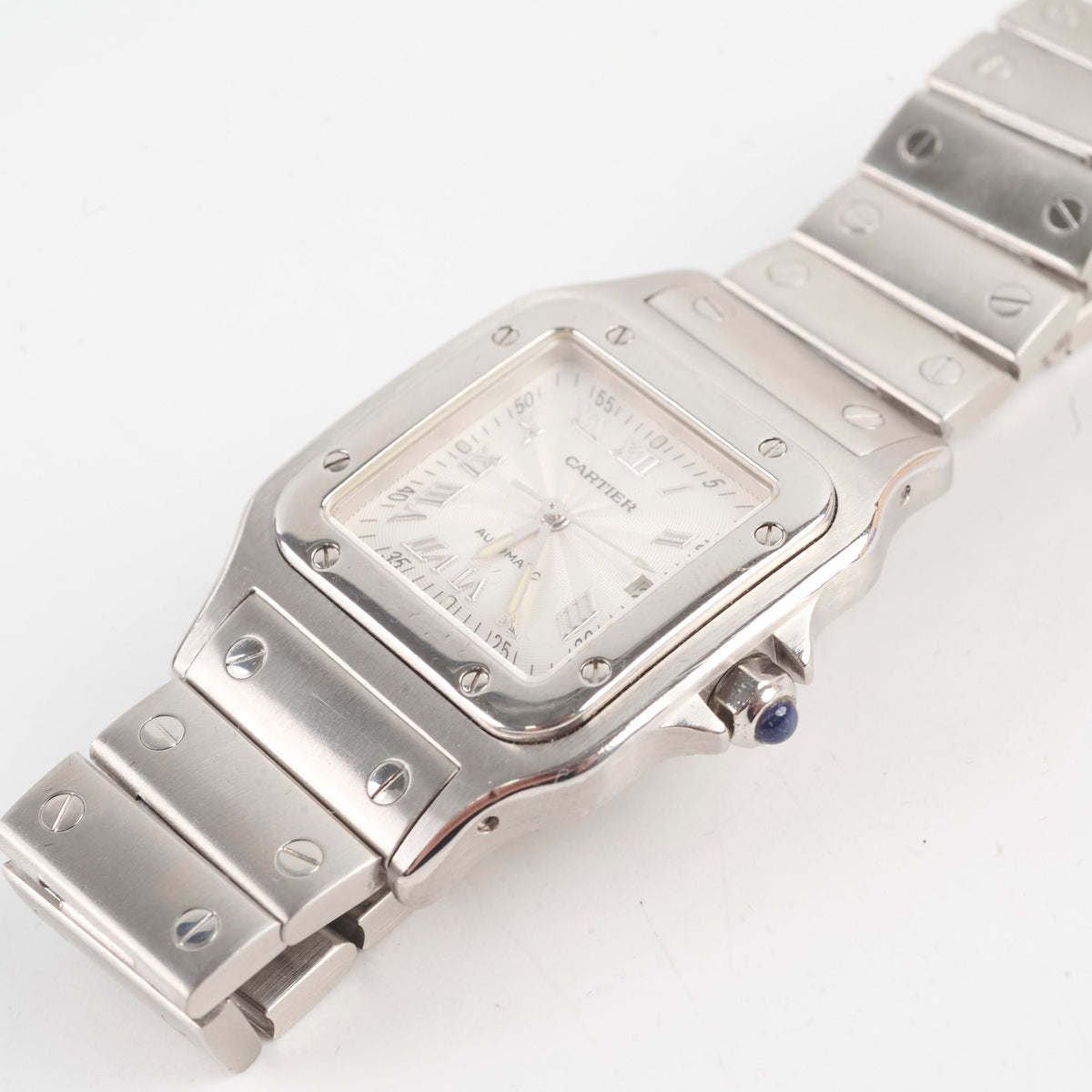 Cartier Large Model Santos De Watch Automatic Movement - photo 7