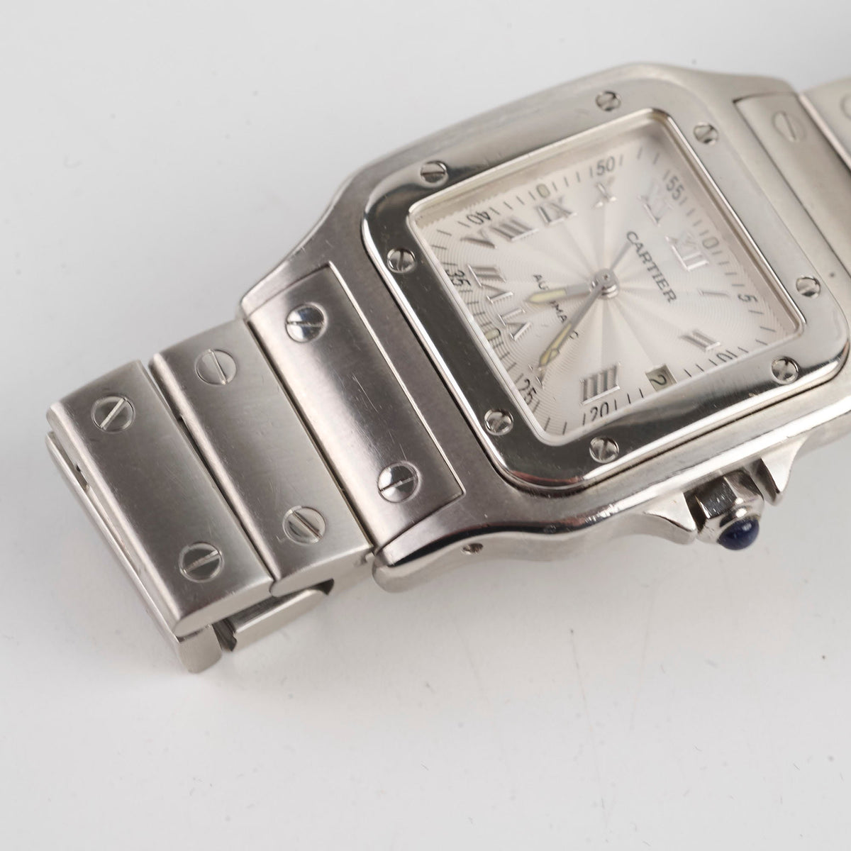 Cartier Large Model Santos De Watch Automatic Movement - photo 9