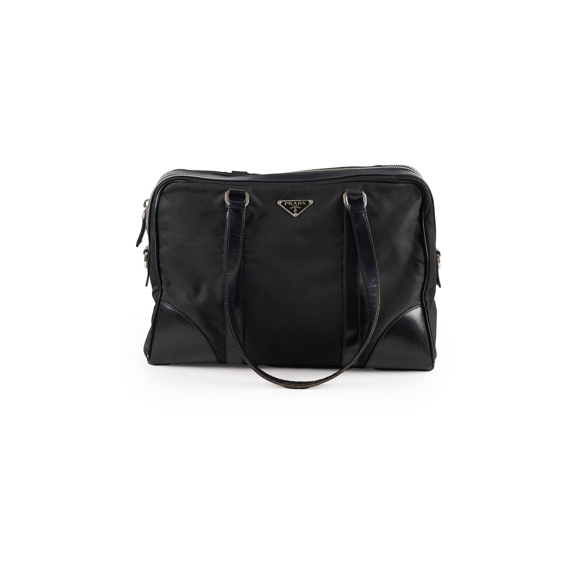 Prada Nylon Briefcase Black - photo 1