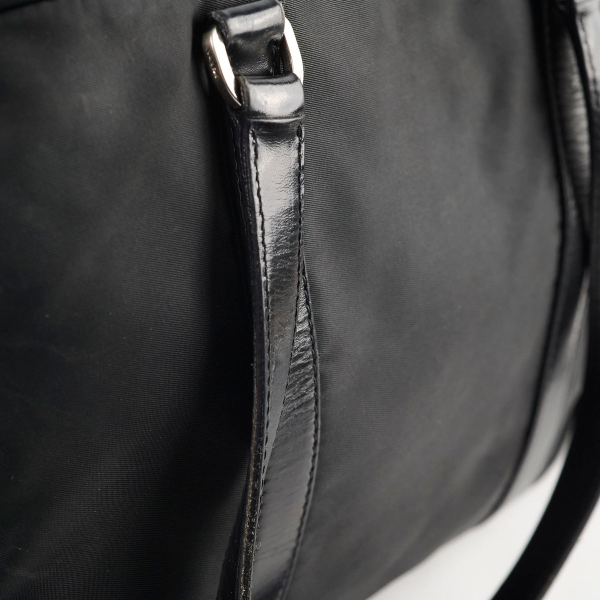 Prada Nylon Briefcase Black - photo 7