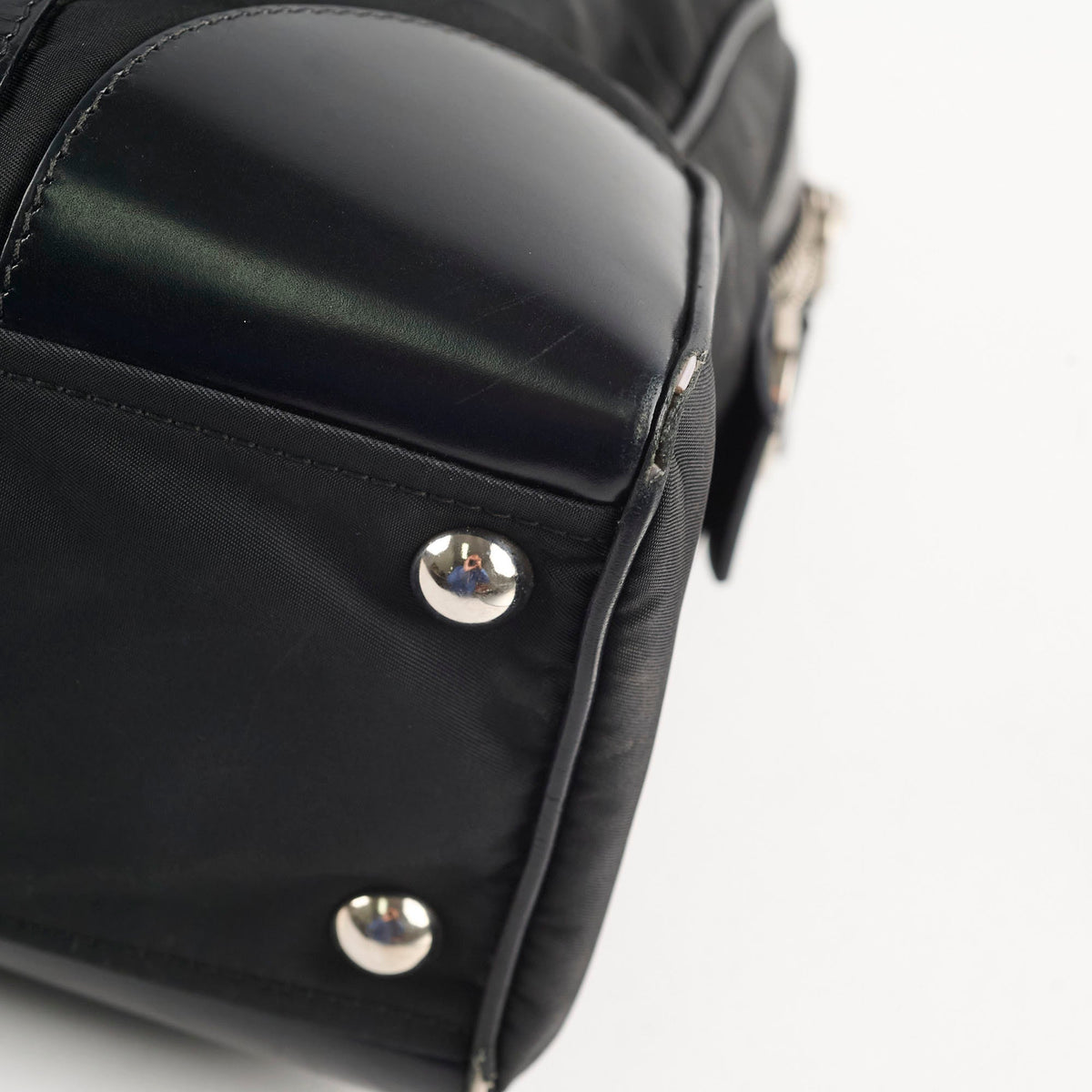 Prada Nylon Briefcase Black - photo 14