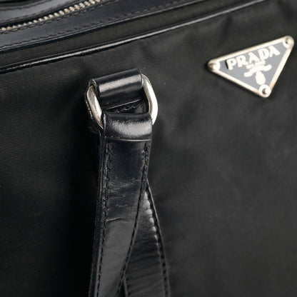 Prada Nylon Briefcase Black - photo 8