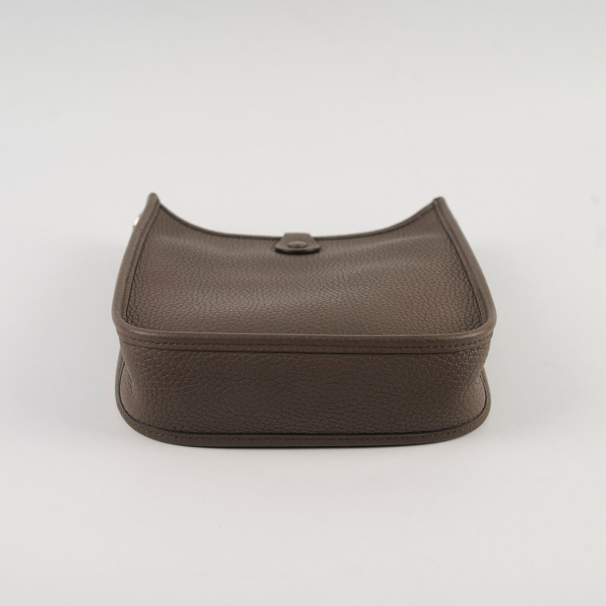 Hermes Mini Evelyne Clemence Gris Meyer - Stamp D - photo 3