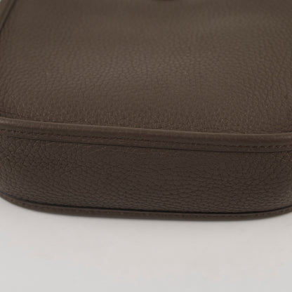 Hermes Mini Evelyne Clemence Gris Meyer - Stamp D - photo 8
