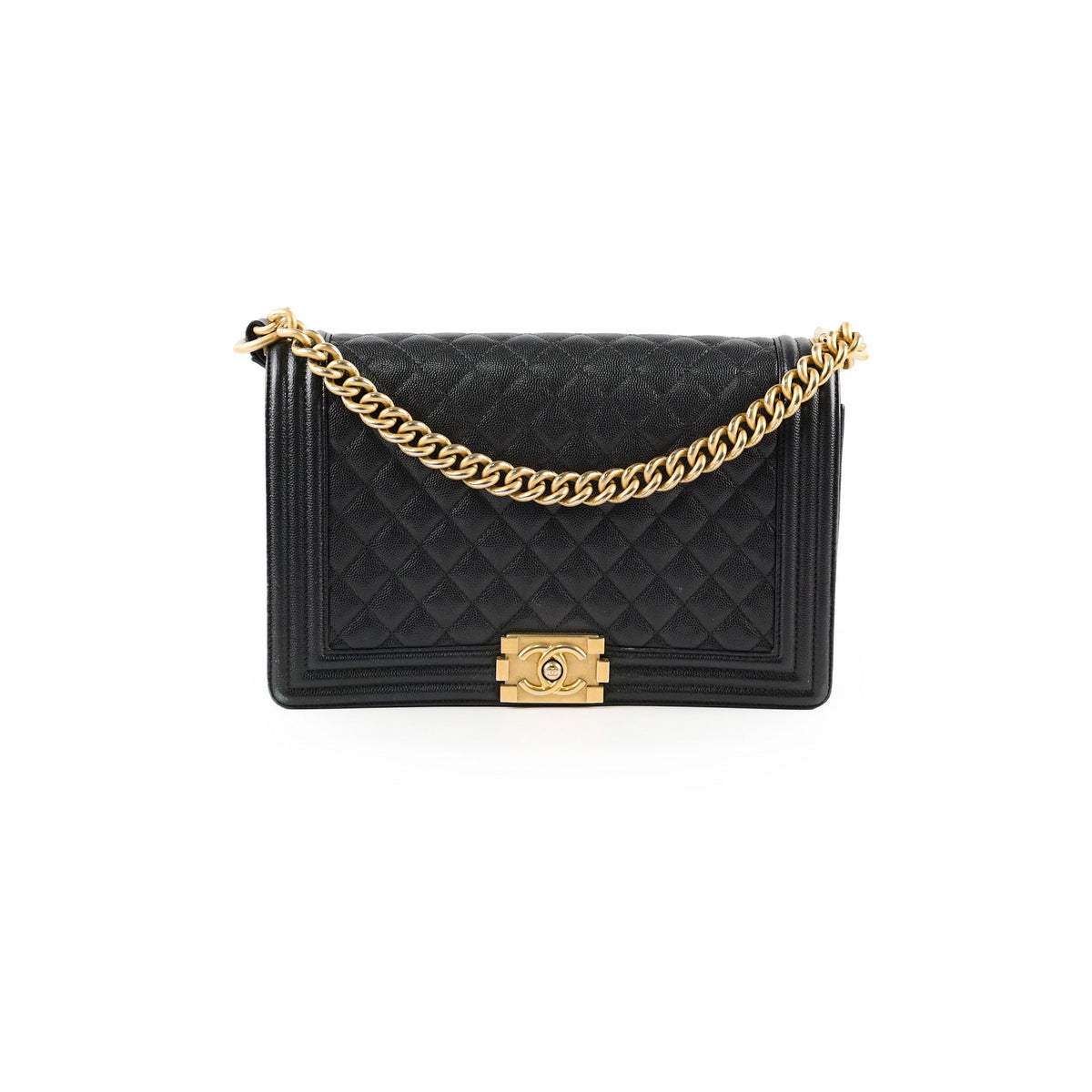 Chanel New Medium Boy Bag Black - photo 1