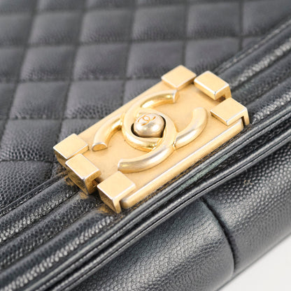 Chanel New Medium Boy Bag Black - photo 16
