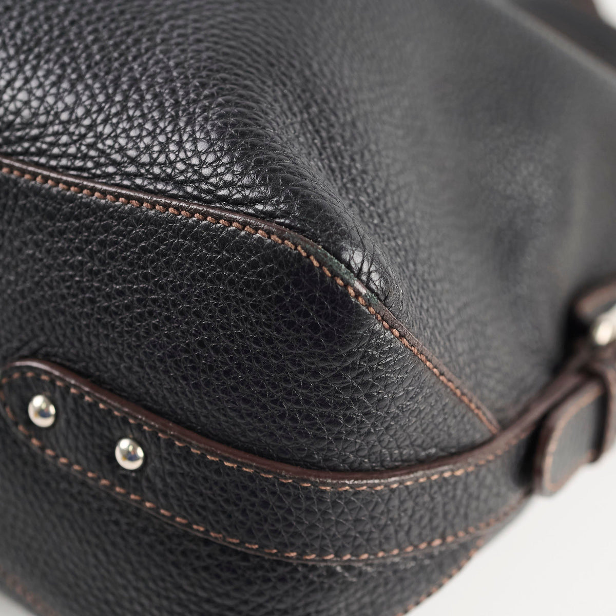 Prada Vitello Daino Hobo Bag Black - photo 15