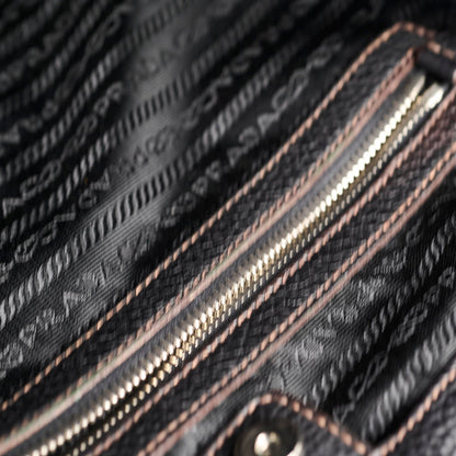 Prada Vitello Daino Hobo Bag Black - photo 9