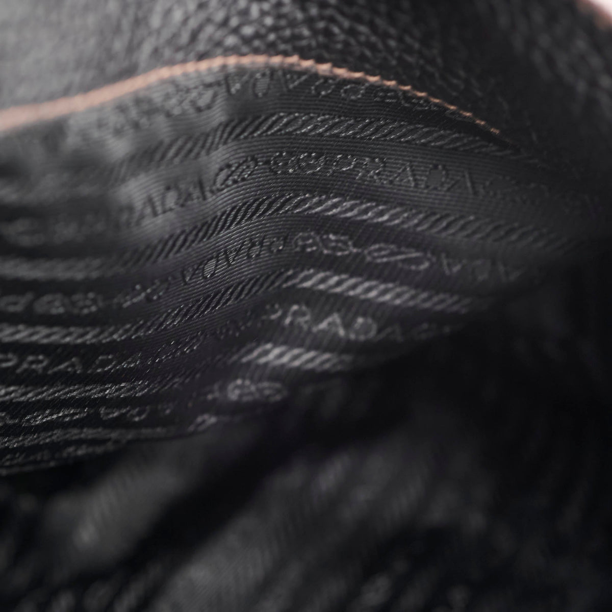 Prada Vitello Daino Hobo Bag Black - photo 11