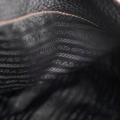 Prada Vitello Daino Hobo Bag Black - photo 11