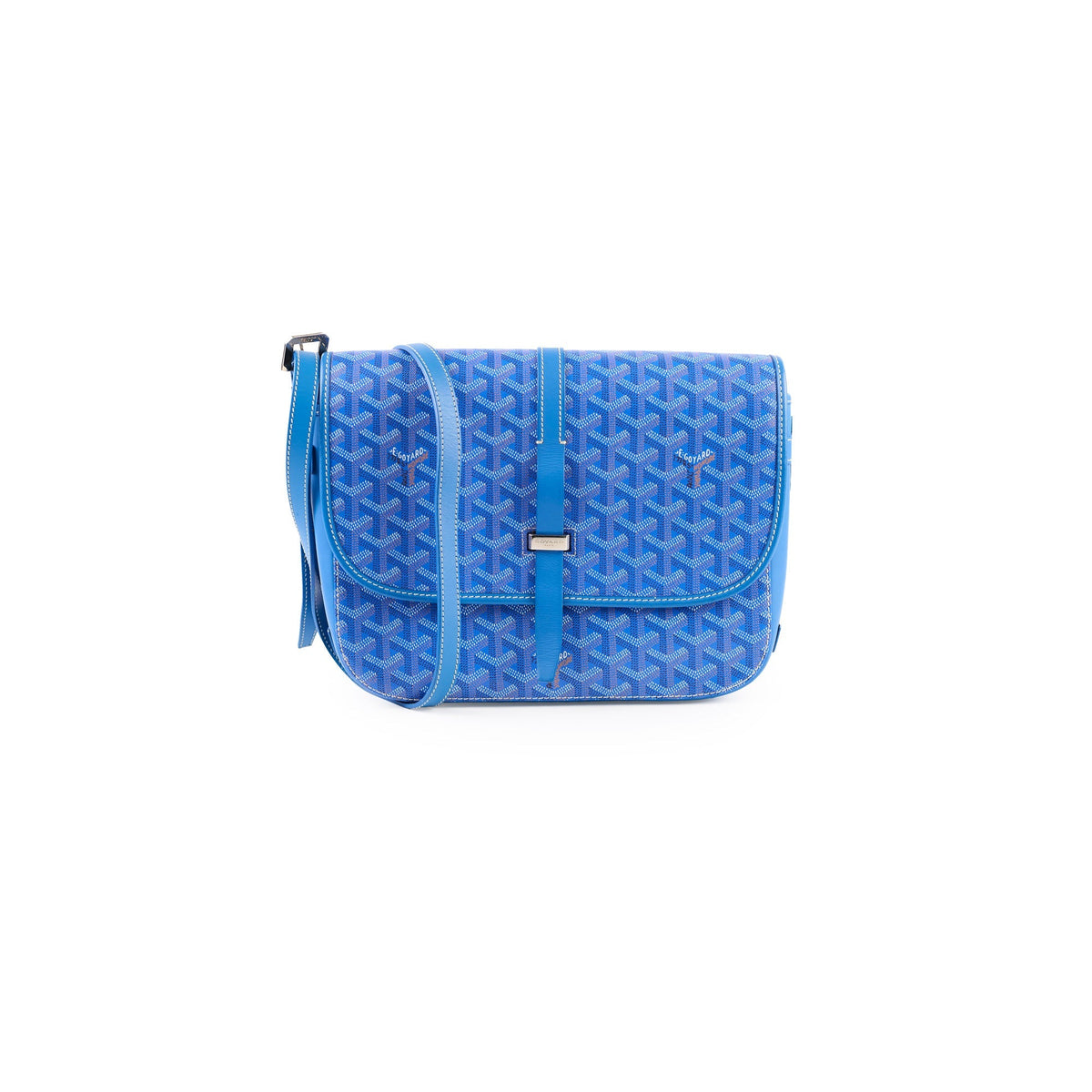 Goyard Belvedere MM Crossbody Bag Blue - photo 1