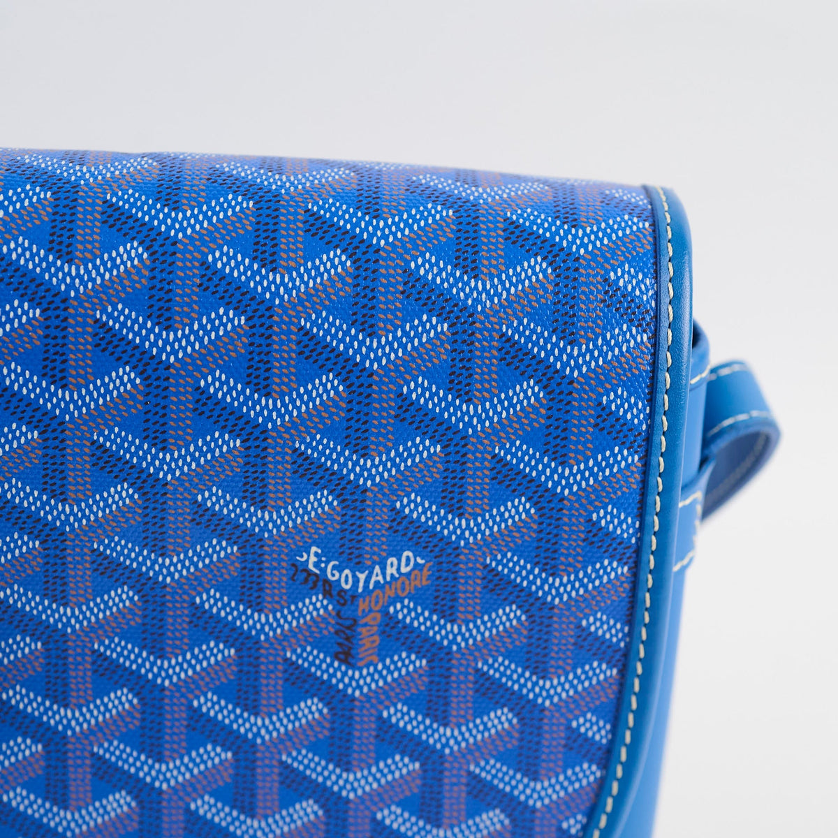 Goyard Belvedere MM Crossbody Bag Blue - photo 4