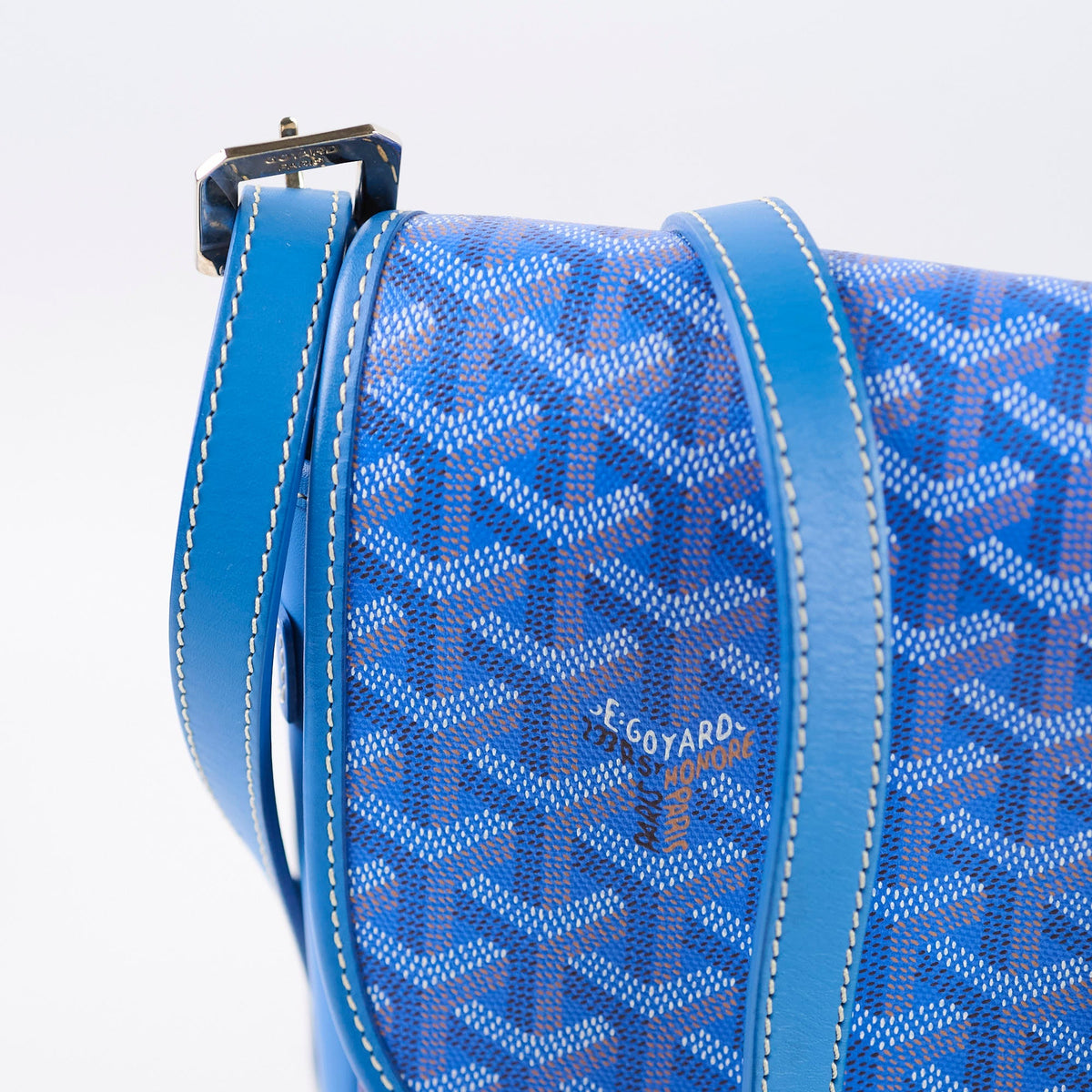Goyard Belvedere MM Crossbody Bag Blue - photo 6
