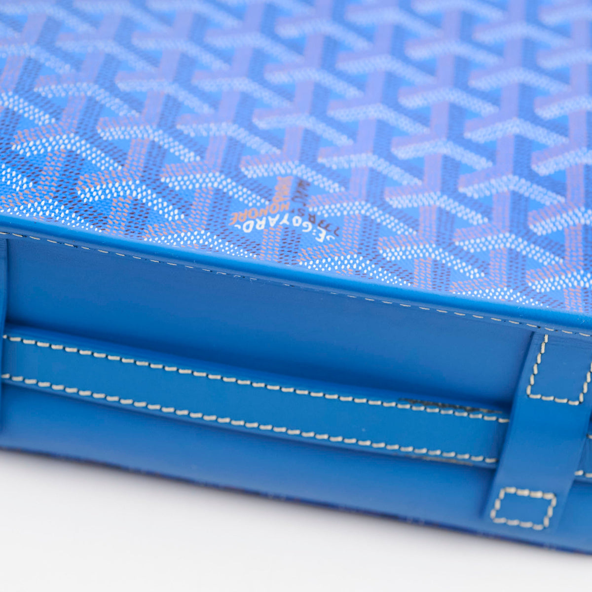 Goyard Belvedere MM Crossbody Bag Blue - photo 15