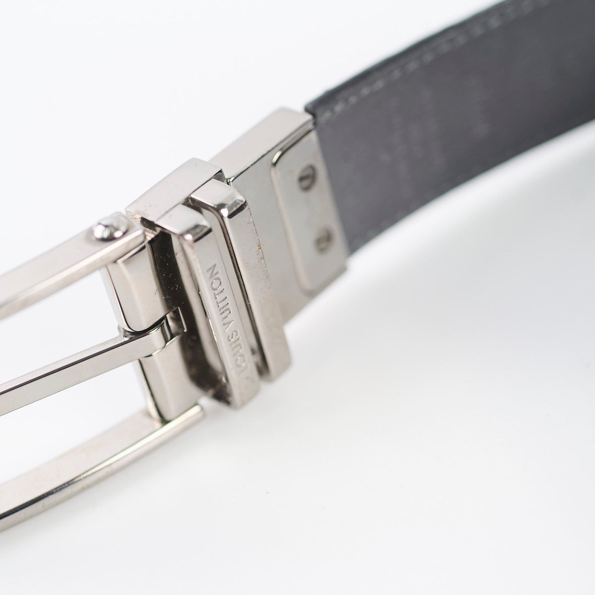Louis Vuitton Damier Graphite Belt Size 95 - photo 3