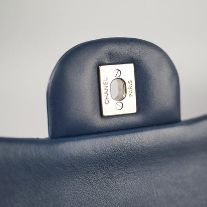 Chanel Jumbo Classic Double Flap Patent Dark Blue - photo 6