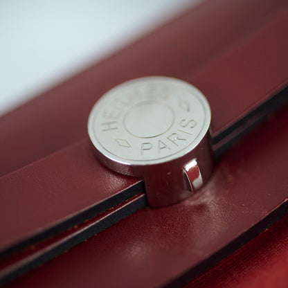 Hermes Herbag Zip 31 Rouge H - T Stamp - photo 17