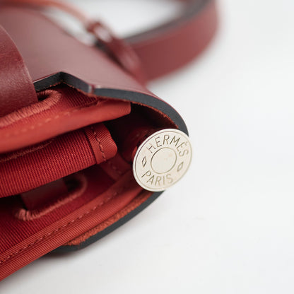Hermes Herbag Zip 31 Rouge H - T Stamp - photo 8