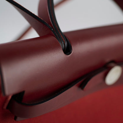 Hermes Herbag Zip 31 Rouge H - T Stamp - photo 9