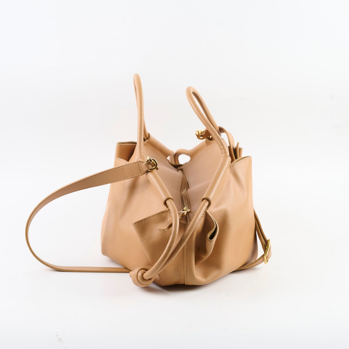 Loewe Paseo Bag Medium Nappa Leather Brown - photo 3