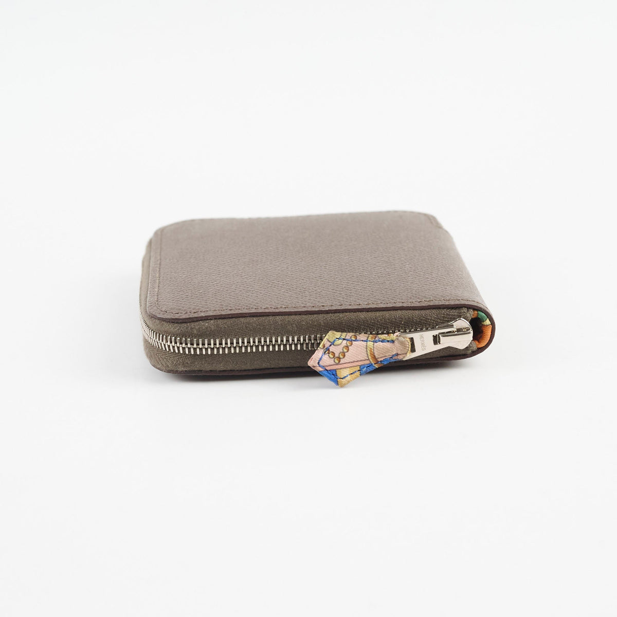 Hermes Silk'In Compact Wallet Etain - photo 3