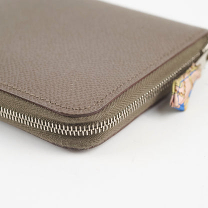 Hermes Silk'In Compact Wallet Etain - photo 8