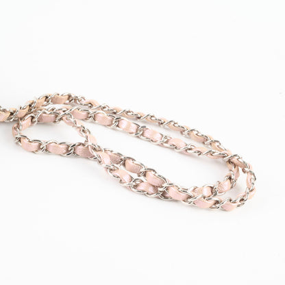 Chanel Mini Rectangular Chevron Caviar Rose Gold Iridescent - photo 14