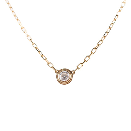 Cartier Small Model D'amour Necklace Pink Gold - photo 1
