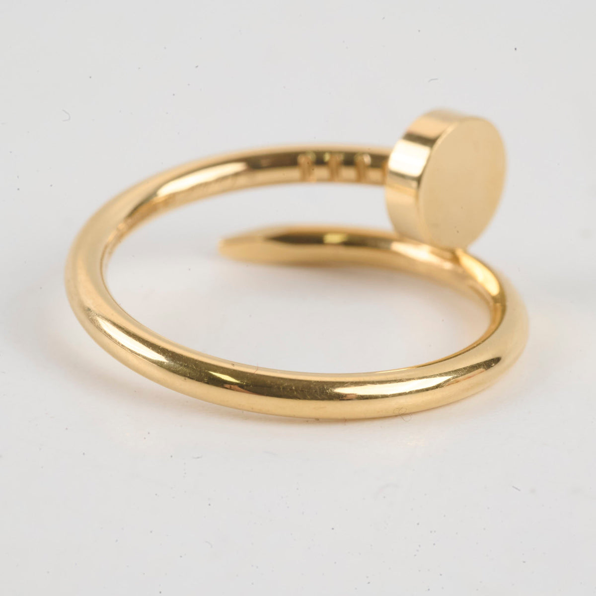 Cartier Juste Un Clou Ring Small Model Size 47 Yellow Gold - photo 4