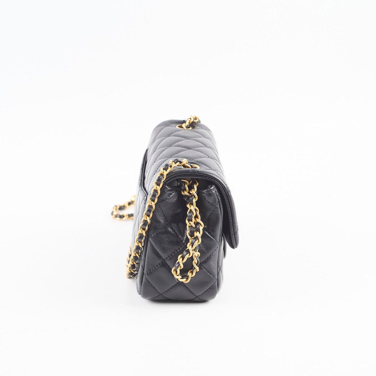 Chanel Pearl Crush Square Mini Black Lambskin GHW - photo 3