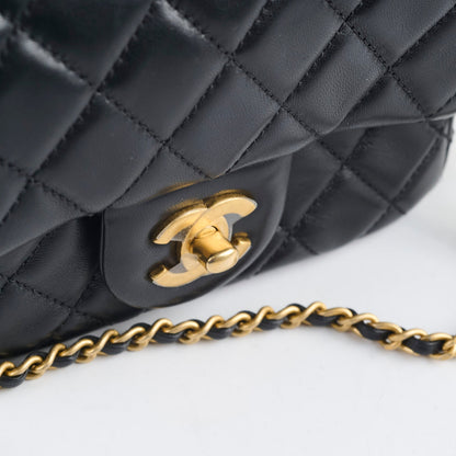 Chanel Pearl Crush Square Mini Black Lambskin GHW - photo 6