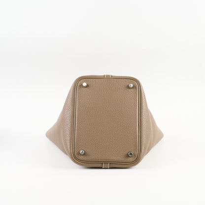 Hermes Picotin 18 Etoupe SHW A Stamp - photo 3