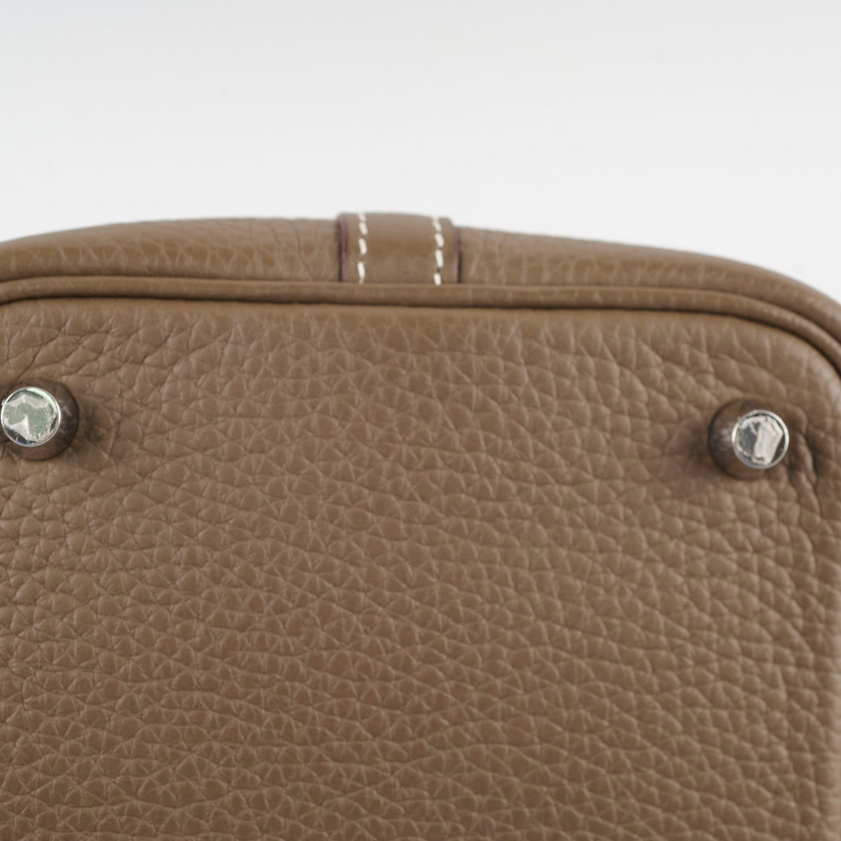 Hermes Picotin 18 Etoupe SHW A Stamp - photo 12