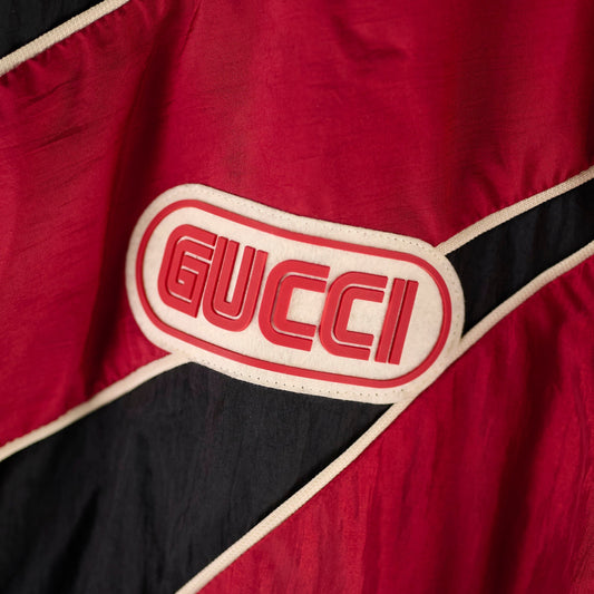 Gucci Spiritismo Windbreaker Nylon Jacket Black/Red Size L - photo 2