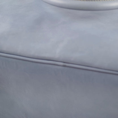 Prada Nappa Antique Bowling Bag Light Blue - photo 18