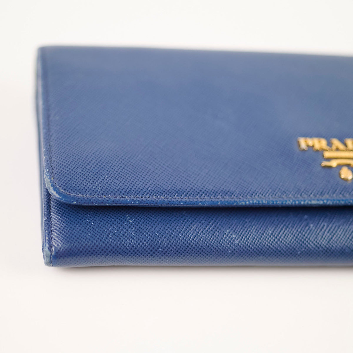 Prada Woc Saffiano Wallet Blue - photo 10