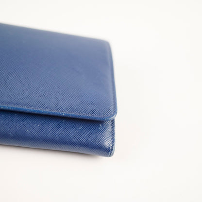 Prada Woc Saffiano Wallet Blue - photo 13