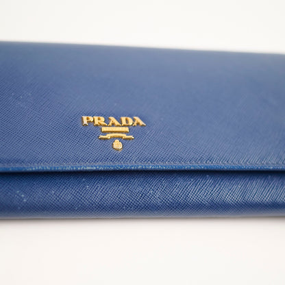 Prada Woc Saffiano Wallet Blue - photo 12