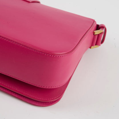 Saint Laurent Y Ligne Flap Bag Pink - photo 13