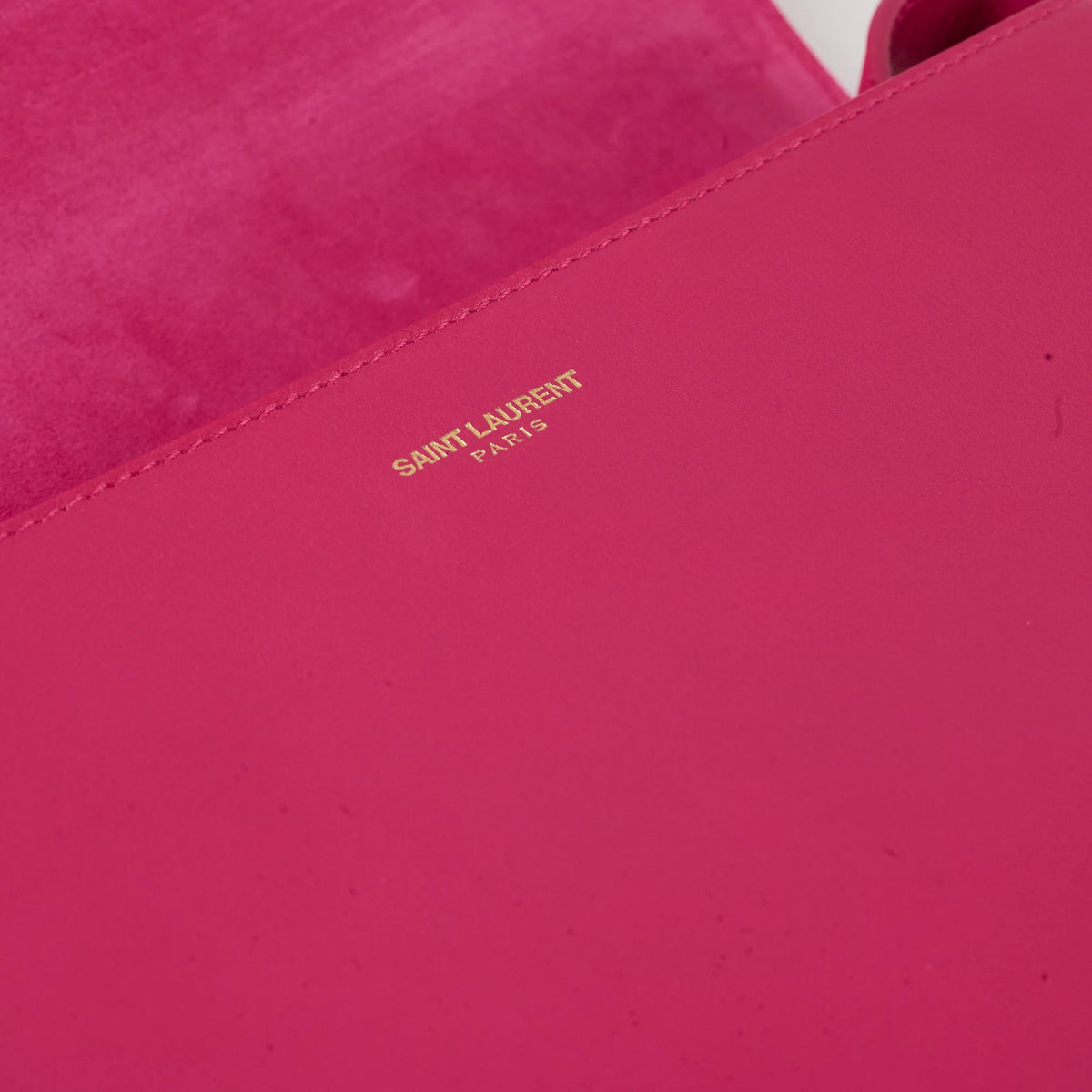 Saint Laurent Y Ligne Flap Bag Pink - photo 7